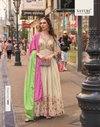 Noorjaha By Sayuri Simar Silk Embroidery Readymade Suits Wholesalers In Surat
